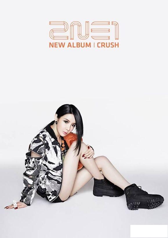 韓女團2NE1新專輯CRUSH照片圖片2