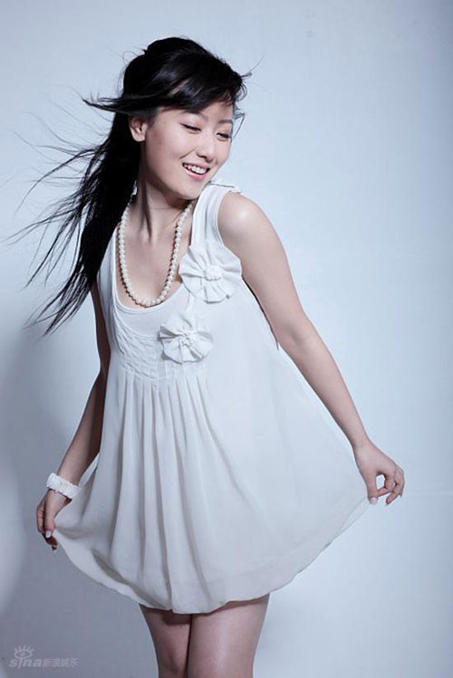 白冰(寶釵)最新舞動純美紗裙寫真照片圖片2