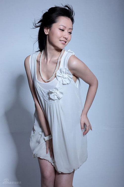 白冰(寶釵)最新舞動純美紗裙寫真照片圖片1