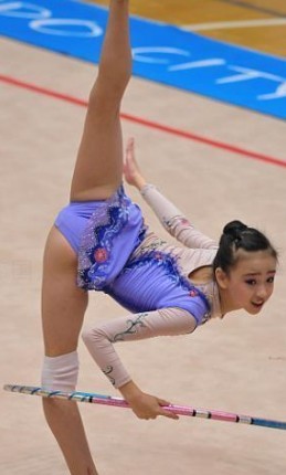 南韓花式體操童顏美女孫妍在寫真照片圖片21