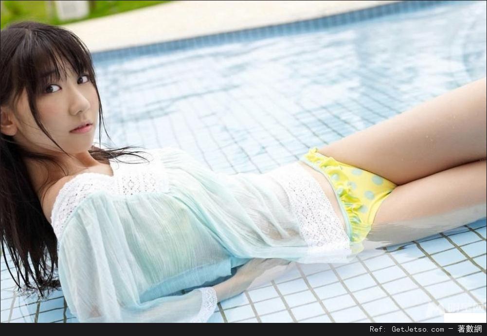 AKB48柏木由紀泳池性感寫真照片圖片16