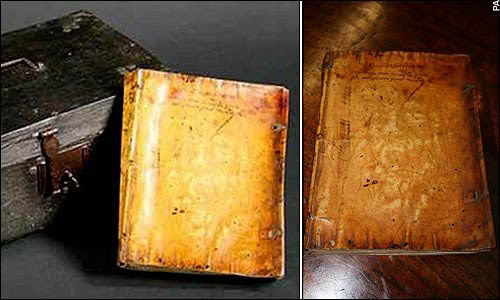 17世紀「人皮書」由罪犯的皮膚裝訂而成圖片1