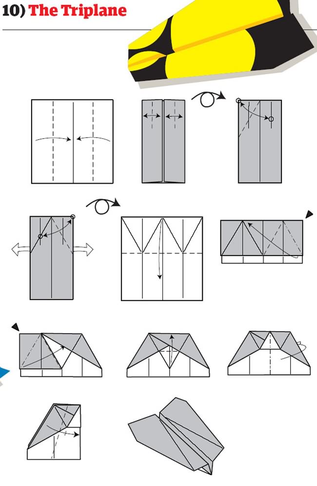 回味童年！12種紙飛機的折法圖片11