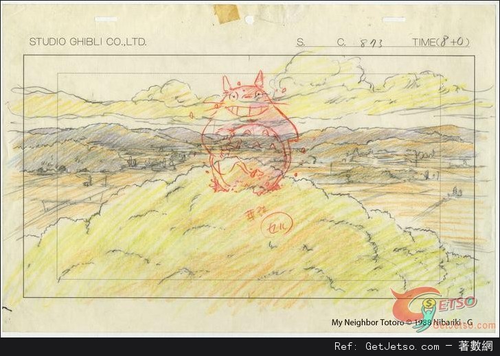 「吉卜力工作室場面設計手稿展‧高畑勲與宮崎駿動畫的秘密」展覽(14年5月14日-8月31日)圖片1