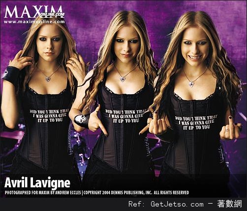 Avril Lavigne -MAXIM 寫真照片10