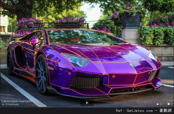全世界各種顏色的Lamborghini aventador圖片8