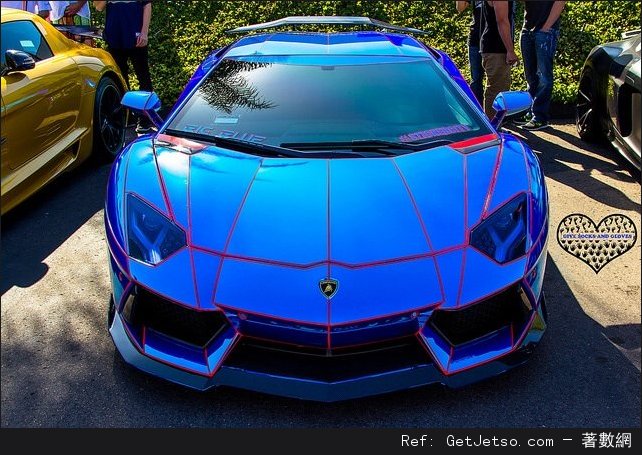 全世界各種顏色的Lamborghini aventador圖片9