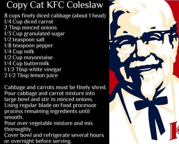 KFC Coleslaw食譜大公開圖片2