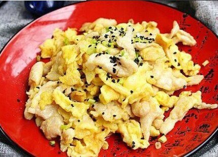 滑蛋雞片,蒸肉蛋的食譜和做法圖片3