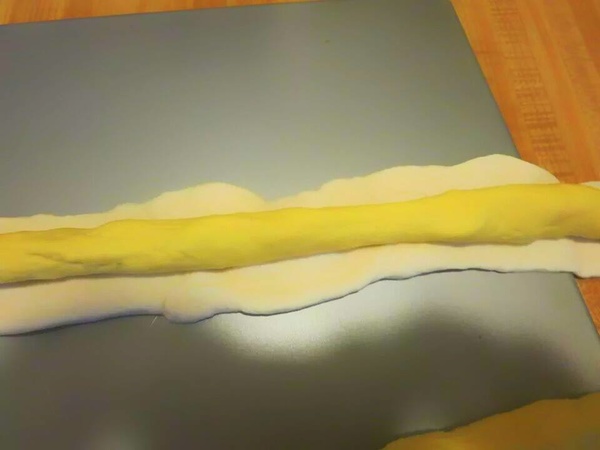 自製南瓜花型饅頭的食譜和做法圖片5