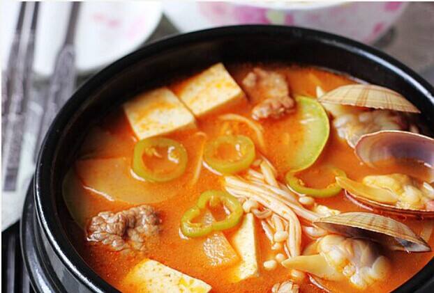 韓國辣椒醬湯的食譜和做法圖片1