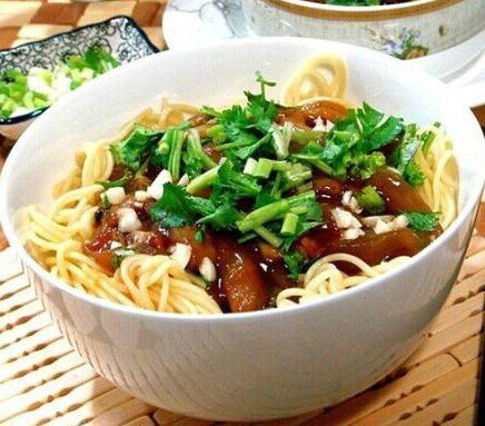 茄絲打鹵麵,橘醬排骨的食譜和做法圖片4