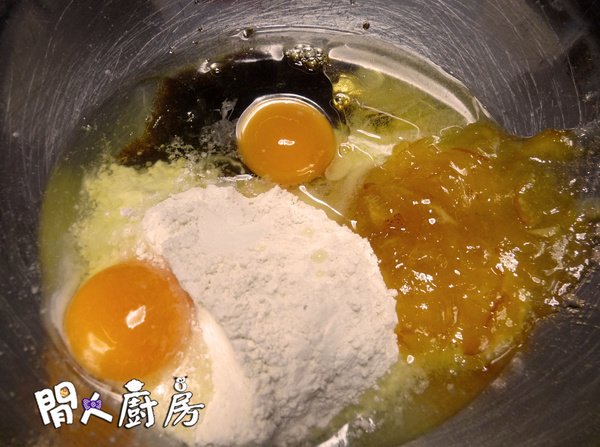 柚子醬小蛋糕的食譜和做法圖片4