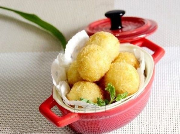 黃金芝士薯仔球的食譜和做法圖片13