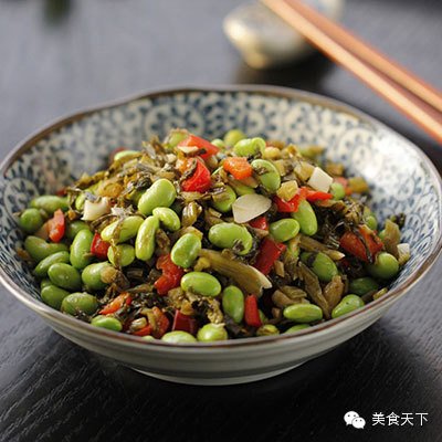 雪菜毛豆米的食譜和做法圖片11