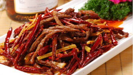 香煎魚柳,幹煸牛肉香煎魚柳絲的食譜和做法圖片3