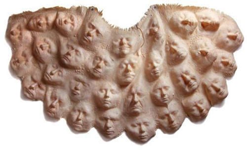 畫皮?藝術家作品「恐怖人皮衣」圖片16