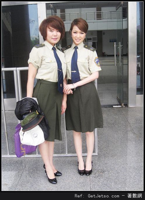 超美的女公安自拍照片9