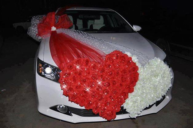 結婚如何裝飾轎車？圖片2