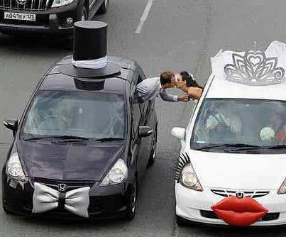 結婚如何裝飾轎車？圖片1