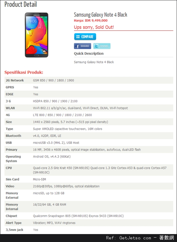 Galaxy Note 4配置全曝光圖片1