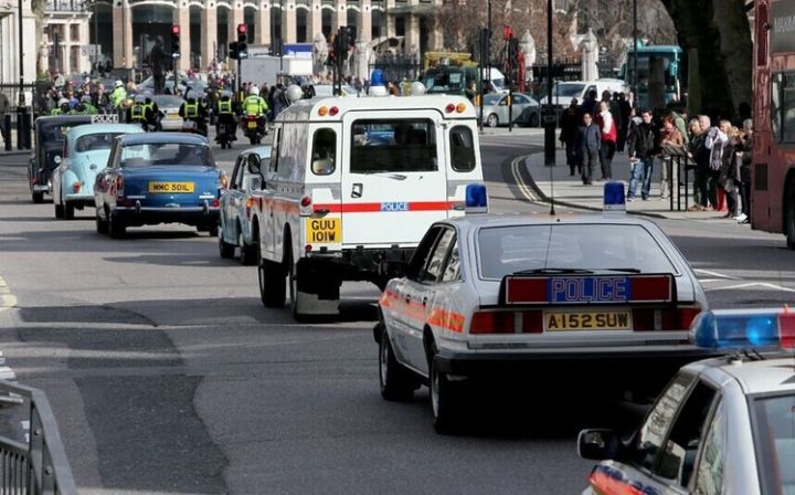 倫敦史上最名貴警車大巡遊圖片1