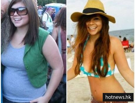 15張最劇烈的的瘦身前後對比圖，讓你堅定要減肥的決心圖片2