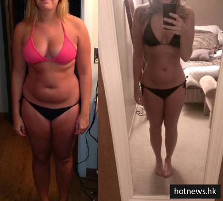 15張最劇烈的的瘦身前後對比圖，讓你堅定要減肥的決心圖片12