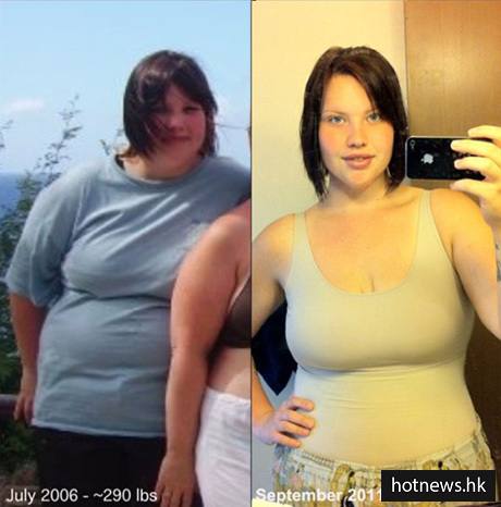 15張最劇烈的的瘦身前後對比圖，讓你堅定要減肥的決心圖片5