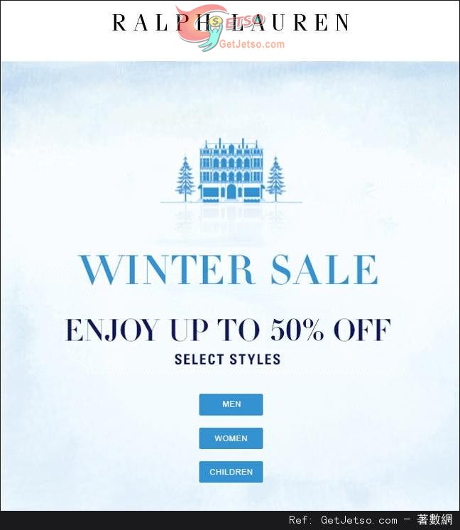 Ralph Lauren Winter Sale 低至半價優惠(至14年12月31日)圖片1