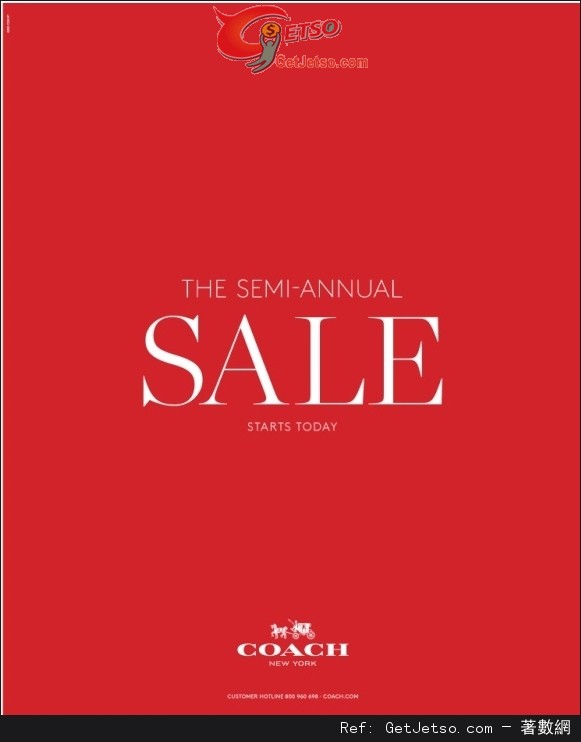 COACH SEMI-ANNUAL SALE(至15年5月31日)圖片1