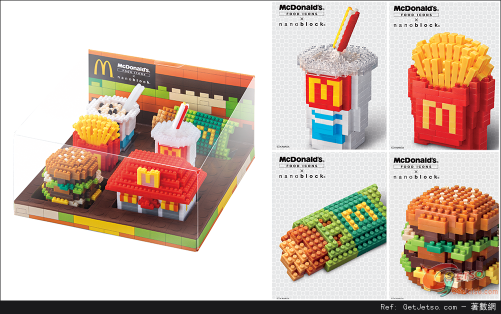 麥當勞版nanoblock 6月4日有得換喇!圖片3