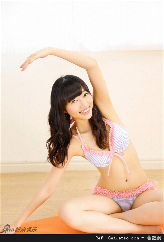 AKB48渡邊麻友比基尼練瑜伽寫真照片圖片43