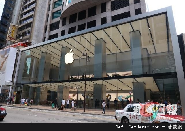 廣東道Apple Store開幕，送純白紀念T圖片1