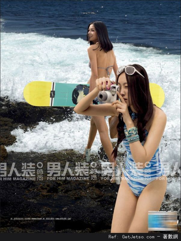 大陸男人幫九週年，拍了幾個比基尼正妹照片圖片6