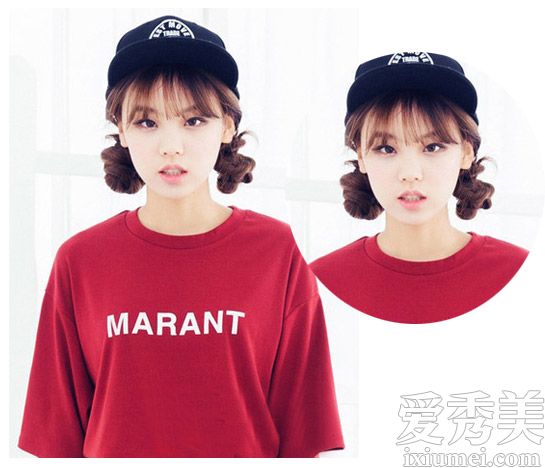 9款甜美韓式學美少女生髮型圖片2
