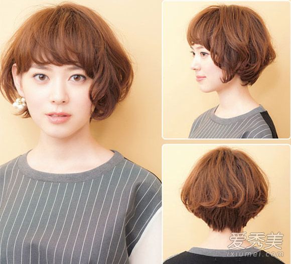 2015 12款女生短髮髮型圖片1