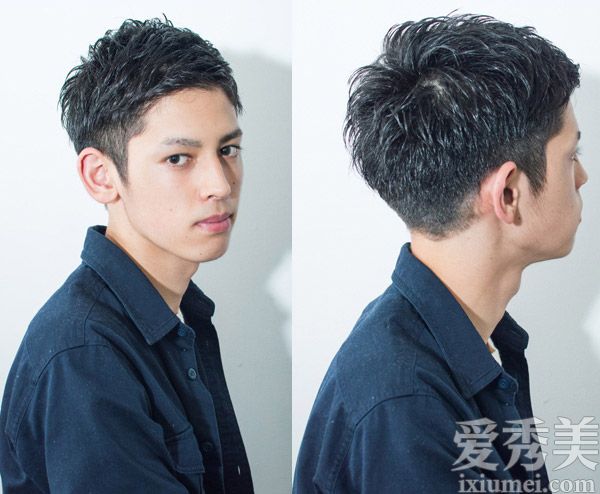 男生黑色短髮髮型簡約設計老少通吃圖片3