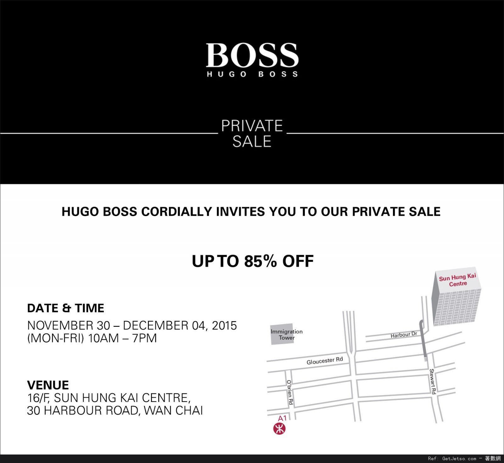 hugo boss private sale uk