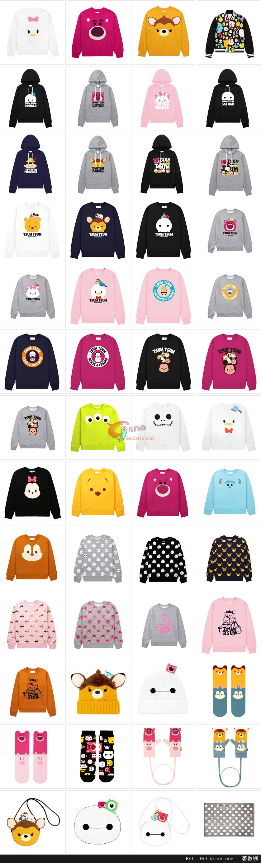 :CHOCOOLATE / été!:TSUM TSUM 聯乘系列11月27日公開發售圖片1
