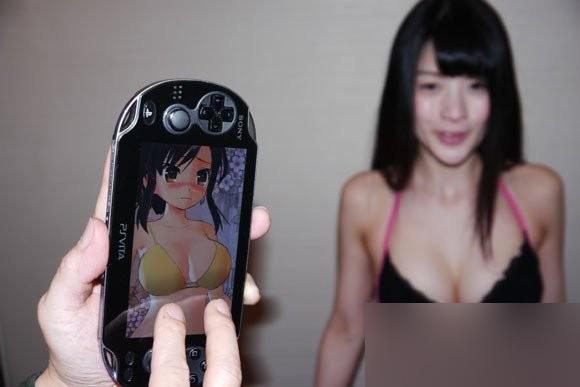 日本變態乳搖遊戲,邀請爆乳少女真人實驗(多圖)圖片3