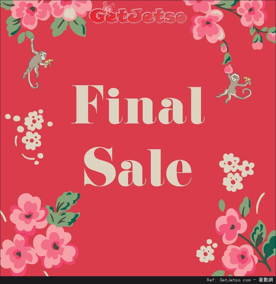 Cath Kidston Final Sale 低至4折優惠(至16年2月7日)圖片1