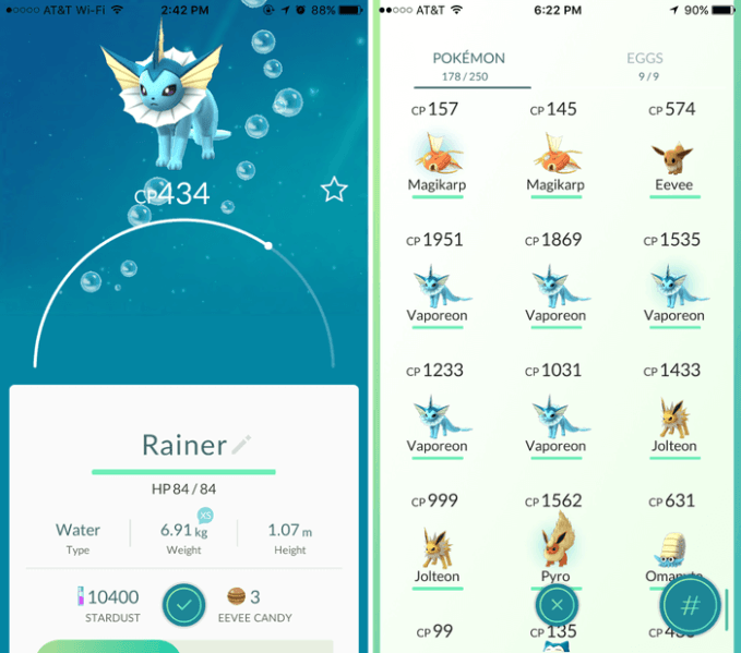 Pokemon Go隱藏彩蛋!Eevee進化三種屬性由你指定圖片1