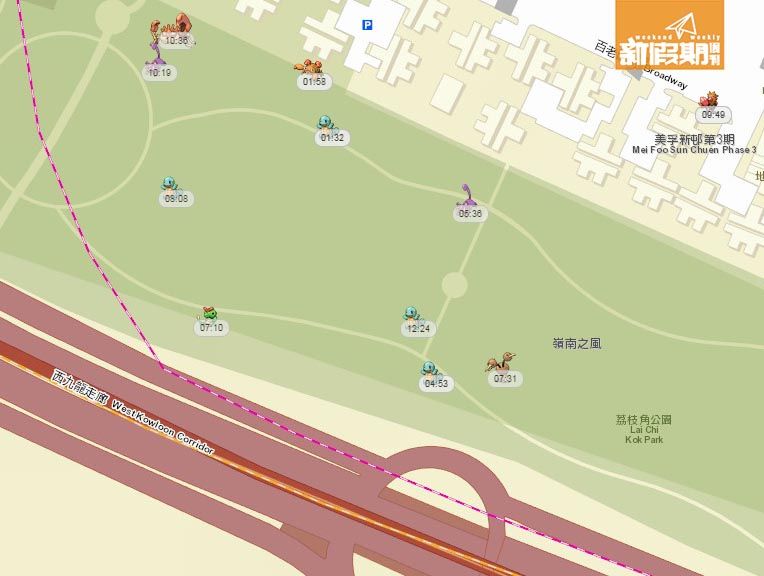 Pokémon Go 香港地圖攻略！18區寵物小精靈率先睇！圖片18