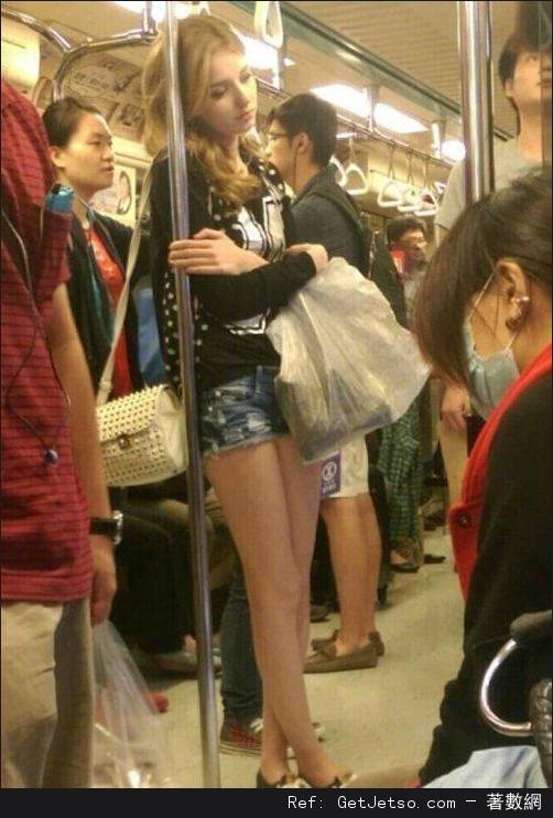 香港台灣地鐵巴士美女合集照片圖片9