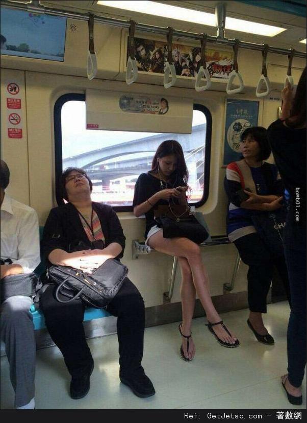 香港台灣地鐵巴士美女合集照片圖片5