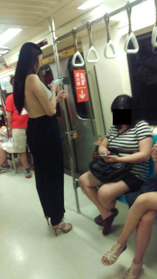 香港台灣地鐵巴士美女合集照片圖片4