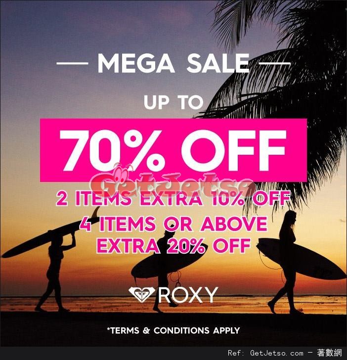 Quiksilver/ROXY Mega Sale 低至3折優惠(至16年9月25日)圖片1