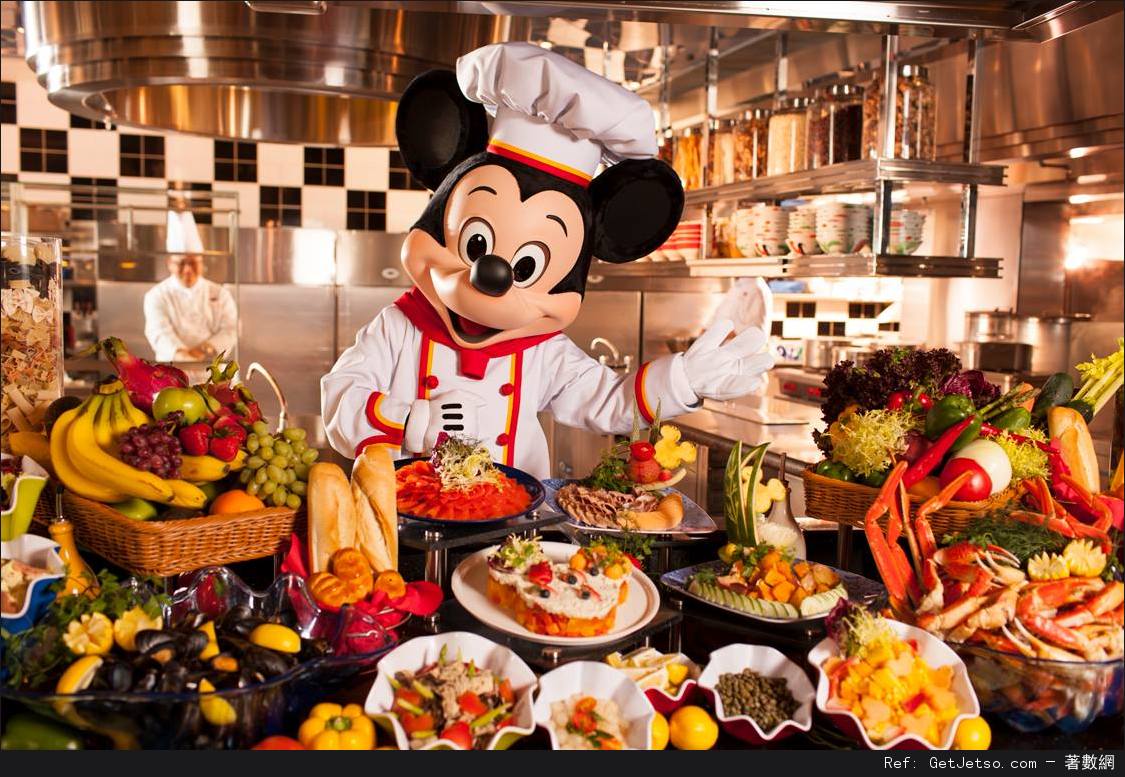 香港迪士尼好萊塢酒店米奇廚師餐廳小童免費享自助餐優惠(至16年11月19日)圖片2