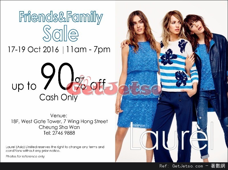 Laurel Friends &Family Sale 低至1折開倉優惠(至16年10月19日)圖片1